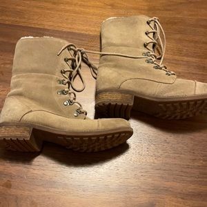 Rare Ugg Lace Up Boots.